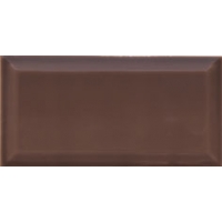 Plaqueta Biselado Chocolate/Marron