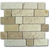 Mosaico Travertino Brick